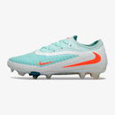 Chuteira Nike Phantom 6 Elite FG - Branco, azul e laranja