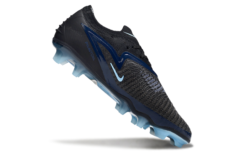 Chuteira Nike Phantom 6 Elite FG - Preta e Azul - Shadow Pack