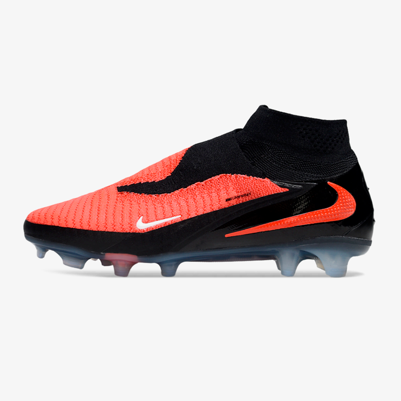 Chuteira Nike Phantom 6 Elite FG - Preta e Vermelha