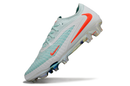 Chuteira Nike Phantom GX III Elite - Branco, azul e laranja