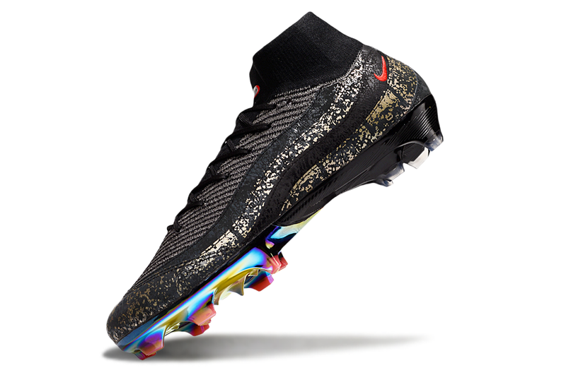 Chuteira Nike Mercurial Superfly 10 Air Max 95 Elite FG - Preto