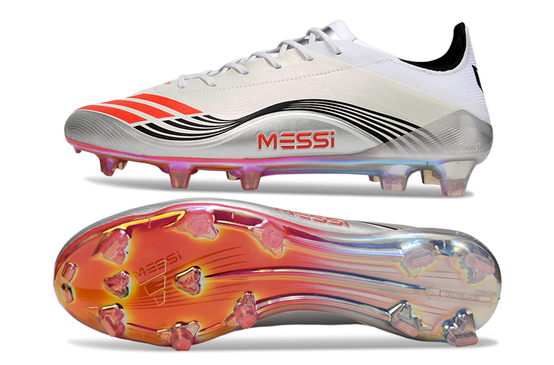 Chuteira Adidas F50 Messi Elite FG - Branca