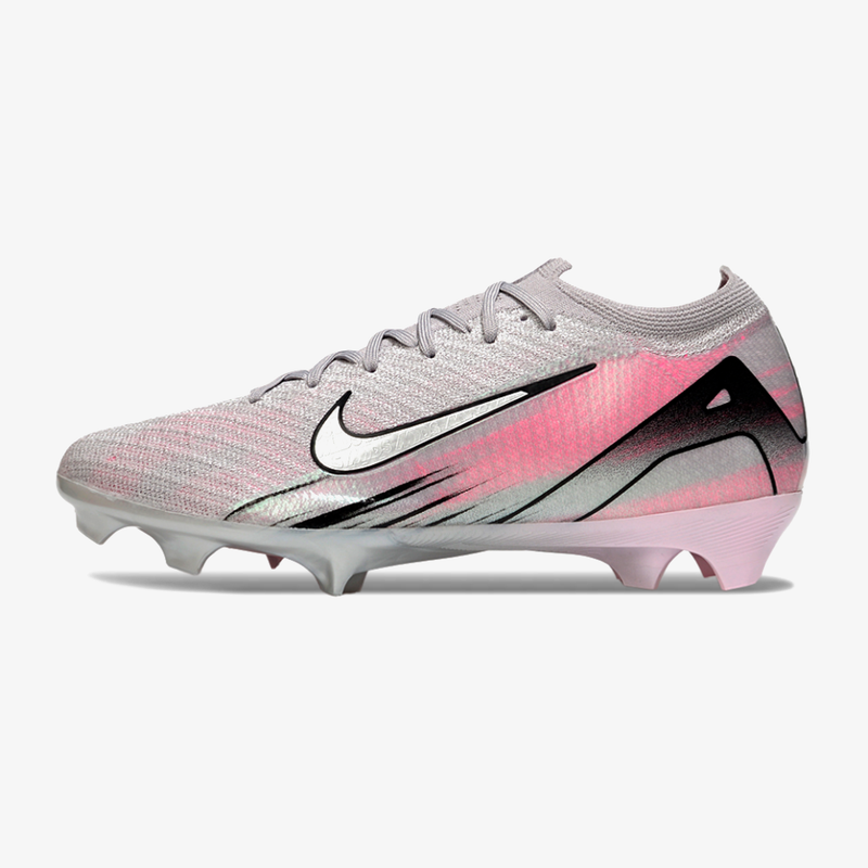 Chuteira Nike Air Zoom Mercurial Vapor 16 Elite FG - Prata e Rosa