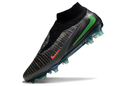 Chuteira Nike Phantom 6 Elite FG - Preto e Verde - EA FC