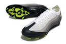 Chuteira Nike AIR Zoom Mercurial Vapor 16 Elite AIR MAX 95 FG - Branca e Preta