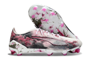 Puma Ultra 5 Ultimate FG - Branca, Preta e Rosa