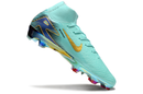 Chuteira Nike Air Zoom Mercurial Superfly 8 Elite FG - Azul